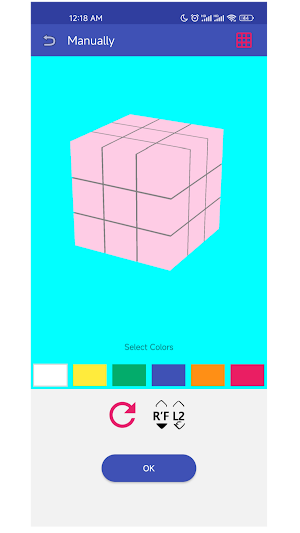 3D rubiks cube Solver 3x Screenshot 2