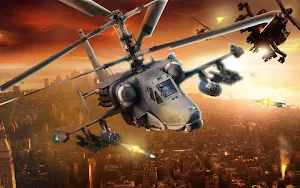 Army Gunship Helicopter Games Simulator Battle War Screenshot 2