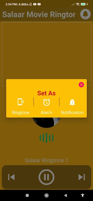 Salaar Movie Ringtone Screenshot 3
