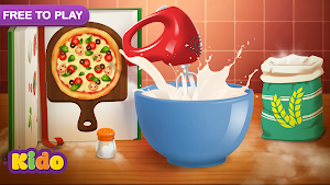 Pizza Baking Kids Games Screenshot 1