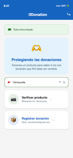 ifDonation Screenshot 1