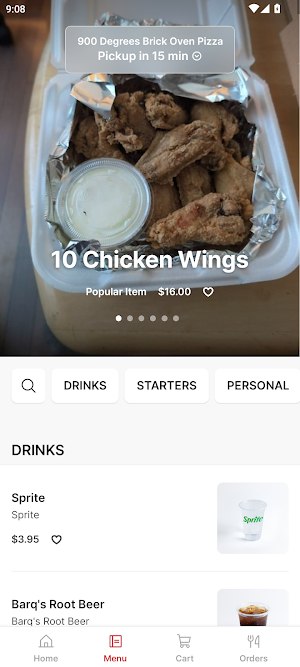 900 Pizza Screenshot 1