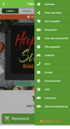Happy Sushi Lüneburg Screenshot 2