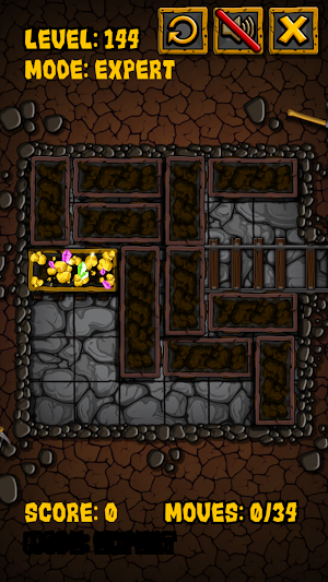 Gold Miner Blocks - Sliding br Screenshot 0
