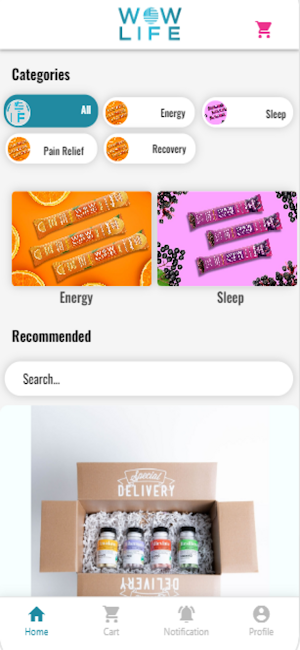 WOW Wellness Screenshot 1
