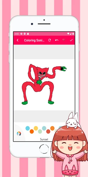 Poppy Coloring Bunzo Playtime Screenshot 1