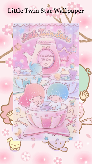 Little Twin Stars Wallpapers Screenshot 2