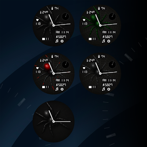 Spider Tech Watch Face Screenshot 2