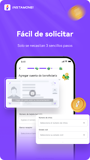 Instamonei - Préstamo en línea Screenshot 3