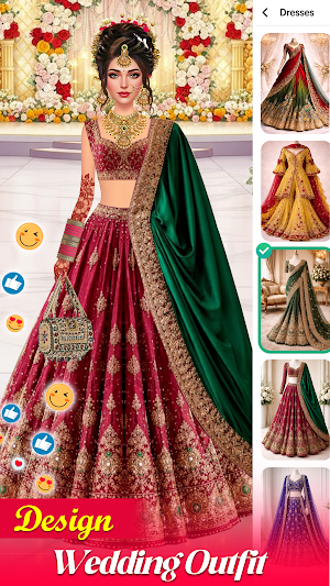 Bridal Dressup: Wedding Makeup Screenshot 1