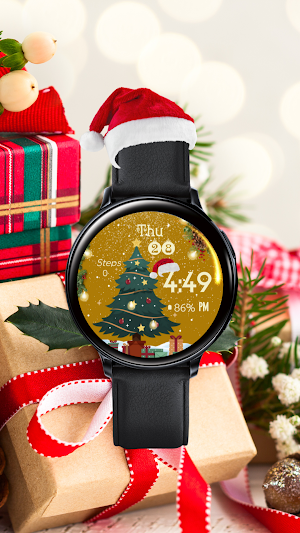 Christmas Tree Watch Face Screenshot 1