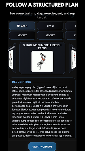 X-Fighter Fit - Workout Plans Screenshot 1
