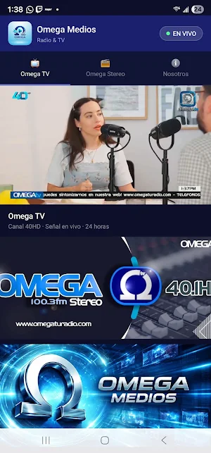 Omega Medios Screenshot 1