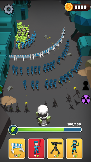 Hero Defense - Alien Creeps Screenshot 2