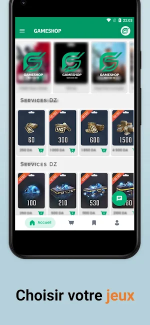 GAMESHOP Services DZ Screenshot 2