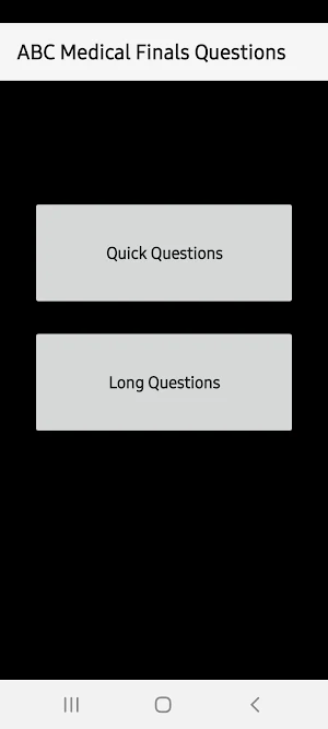 ABC Medical Student Questions Screenshot 3