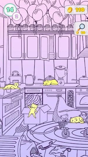 Find the Cats: Virtual Pet Screenshot 0
