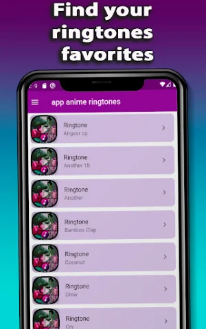 Anime App Ringtones Screenshot 1