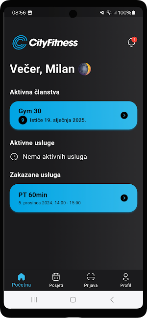 City Fitness Osijek Screenshot 1