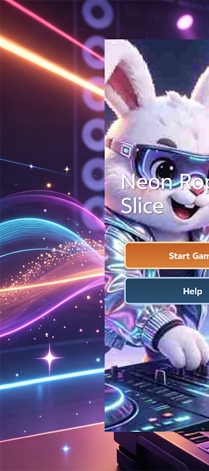 Neon Rope Slice Screenshot 0