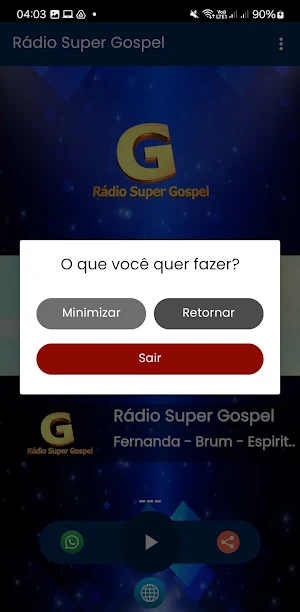 Rádio Super Gospel Screenshot 2