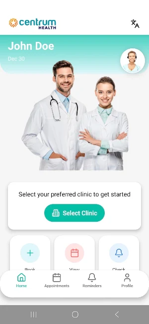 Healthcare Scheduling & Info Screenshot 0
