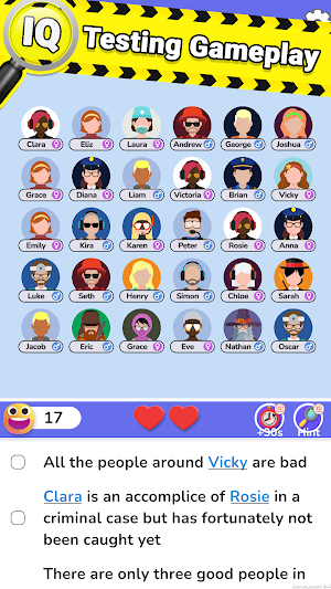 Clue Hunt - Logic Puzzle Game Screenshot 0