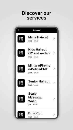 Lookin' Sharp Mens Haircut Screenshot 1
