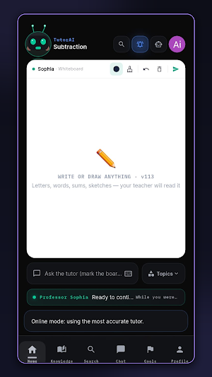 TutorAI Screenshot 2