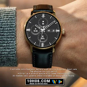 Watch face 10h08.com #140 Screenshot 3