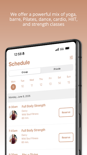 Wild Soul Fitness Screenshot 3