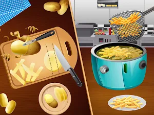Fast Food Maker Kitchen : Burger Pizza Delivery  Screenshot 2