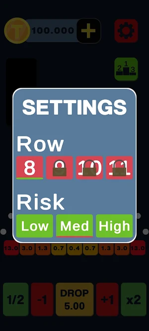 Plinko Gambling Game Screenshot 1