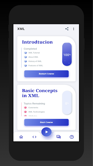 XML Tutorial - OnePercent Screenshot 1
