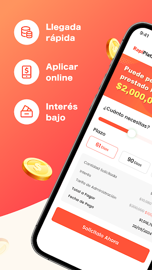 RapiPlata: Préstamos y Crédito Screenshot 1