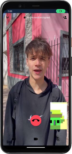 Benja Calero Llamada Falsa Screenshot 2