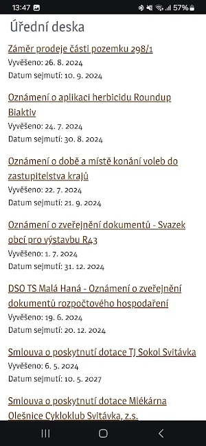 Moje Svitávka Screenshot 3