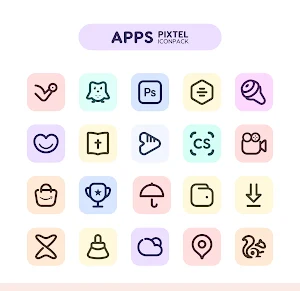 Pixstel IconPack Screenshot 3