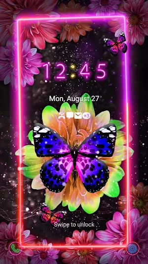 Wonderful Butterfly- Wallpaper Screenshot 1