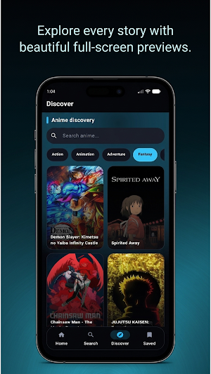 Animetsu - Anime Discovery Screenshot 2