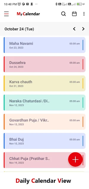 My Calendar Screenshot 3