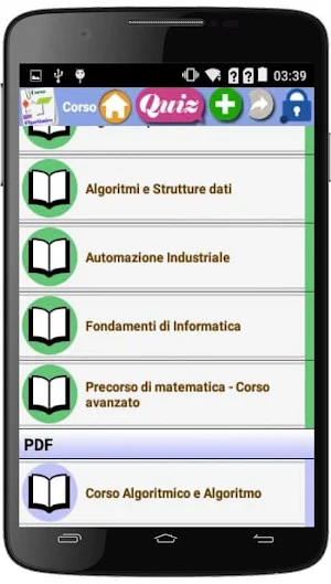 Corso Algoritmico e Algoritmo Screenshot 3