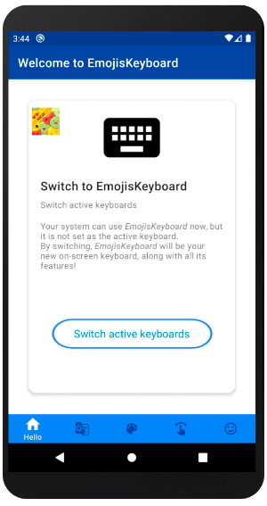 Emojis Keyboard Screenshot 0