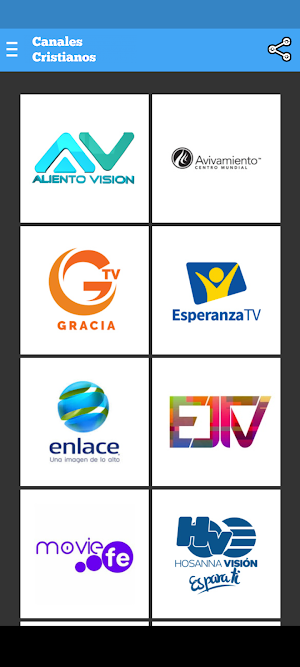 TV Canales Cristianos en Vivo Screenshot 1