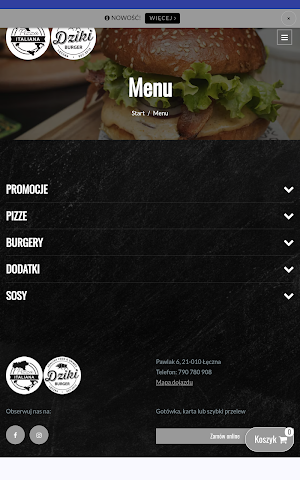 Pizza Italiana & Dziki Burger Screenshot 2