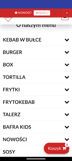 Bafra Kebab Świnoujście Screenshot 0