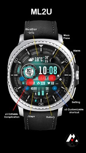 ML2U 329 Watch Face Screenshot 1