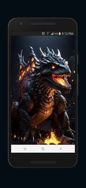 Dinosaurs & Dragons Wallpapers Screenshot 0