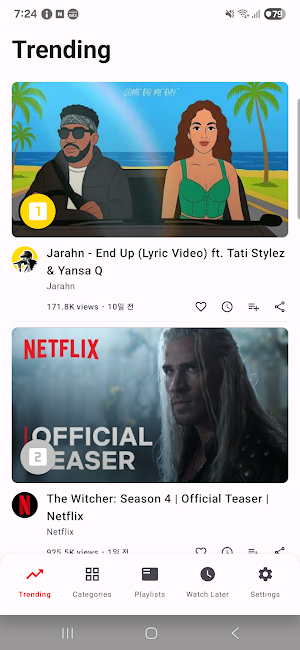 MyTube - Trending Videos Hub Screenshot 0