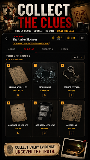 Noir Files: Detective Game Screenshot 1